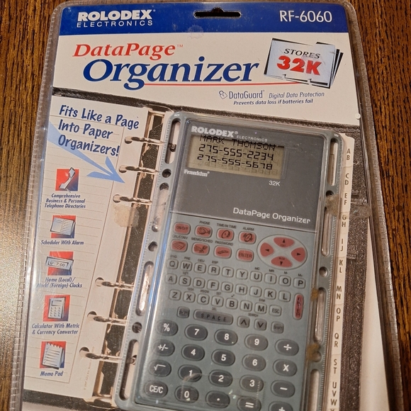 Rolodex DataPage Organizer FP-6060 - Picture 1 of 4
